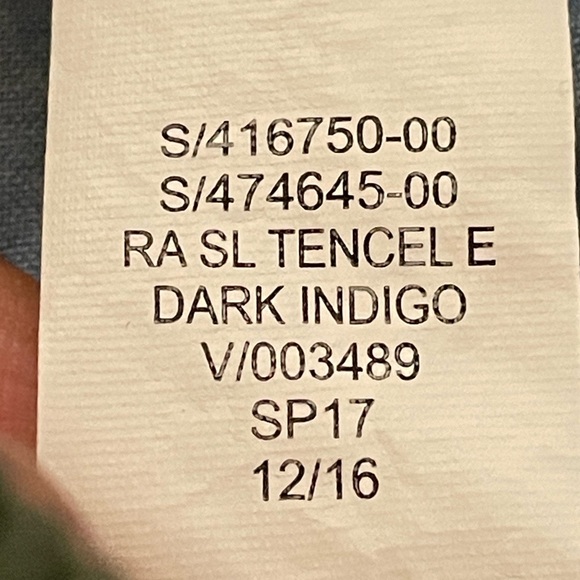 GAP Light Blue Denim Dress size: XS boho minimalist festival style - Picture 8 of 9